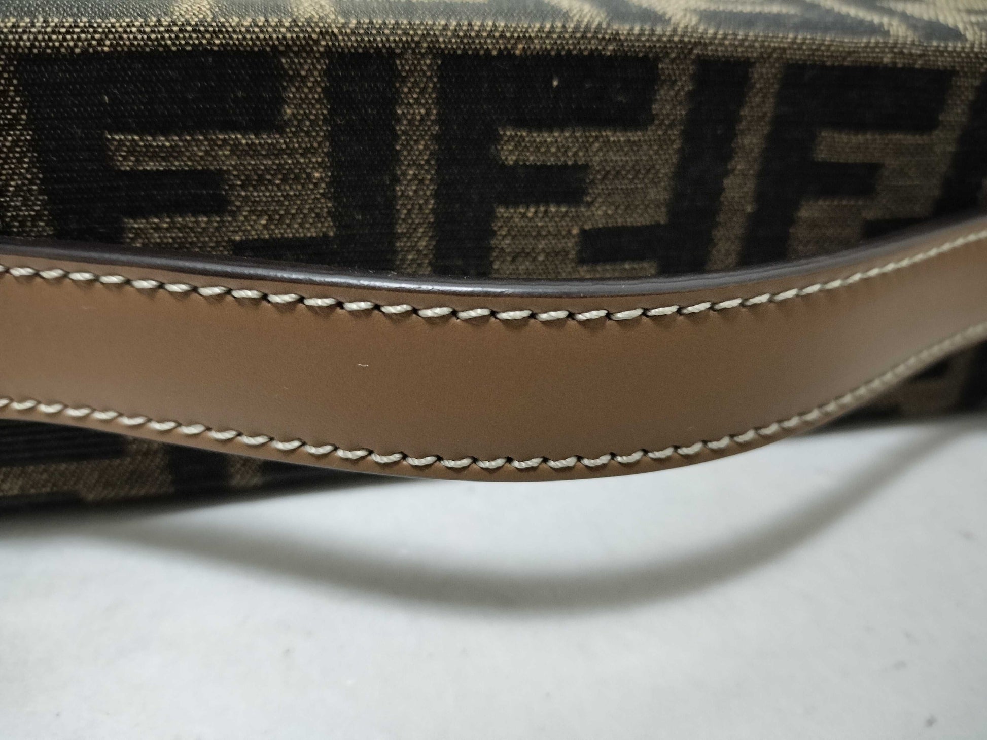 FENDI Unused Baguette FF Shoulder Bag