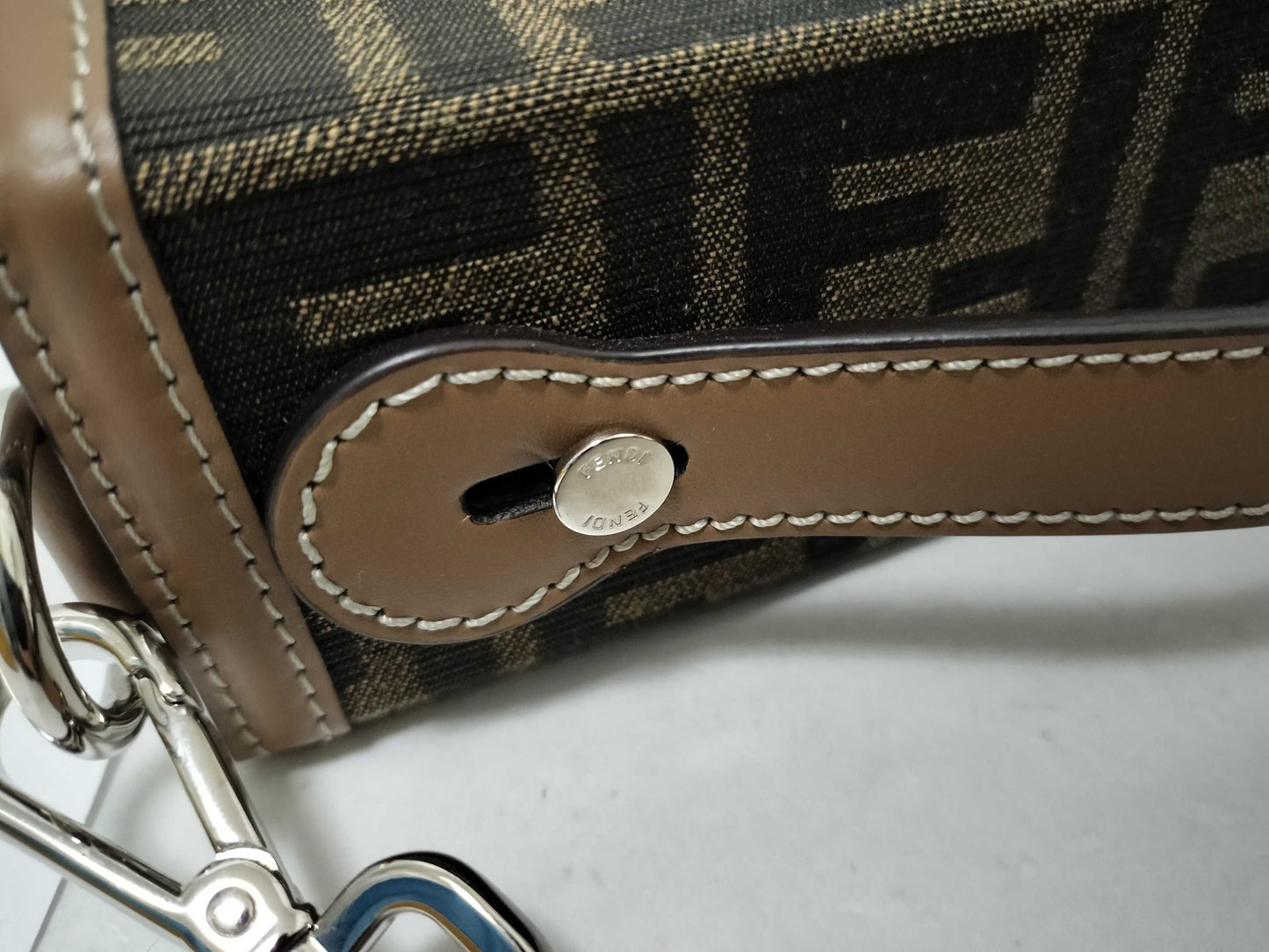 FENDI Unused Baguette FF Shoulder Bag