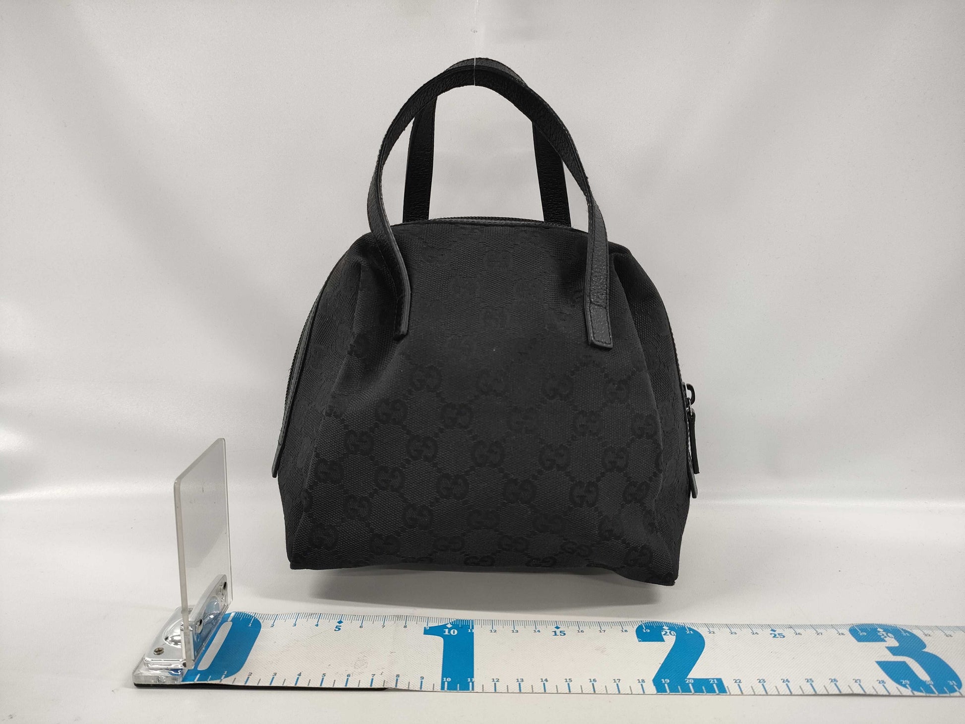 GUCCI GG Canvas Handbag Mini Bag Pouch Handbag