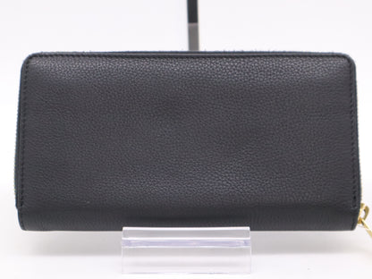 GUCCI 658691 Other Line Bag Leather GUCCI Logo Zip Around Wallet 525040 Wallet