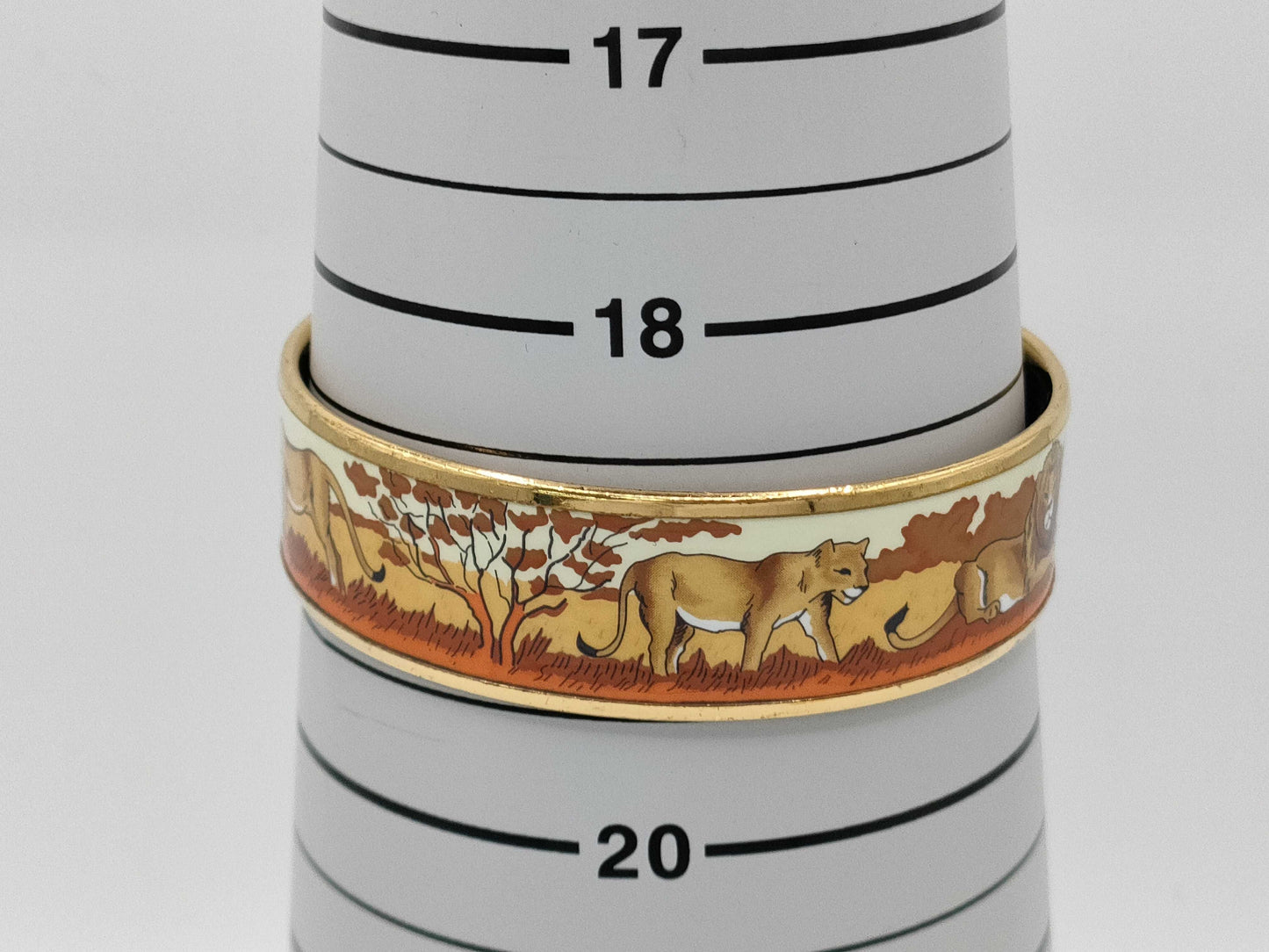 HERMES GP enamel GM bangle GD hardware bracelet bangle