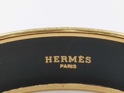 HERMES GP enamel GM bangle GD hardware bracelet bangle