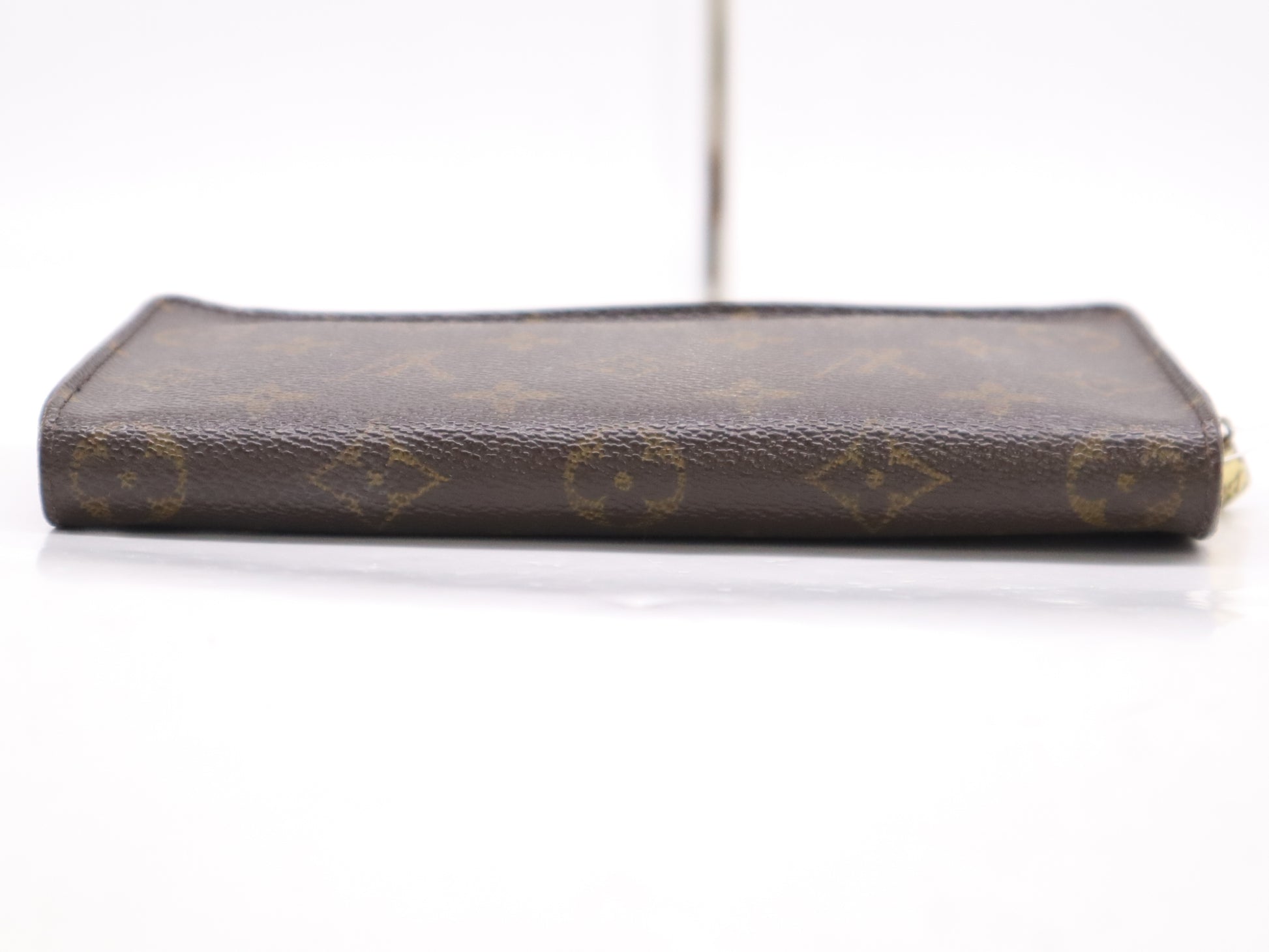 LOUIS VUITTON M61727 Monogram Porte Monne Zip Wallet