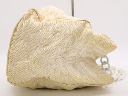 CHANEL Strohmatrasse Coco Mark Tote Bag 6699117