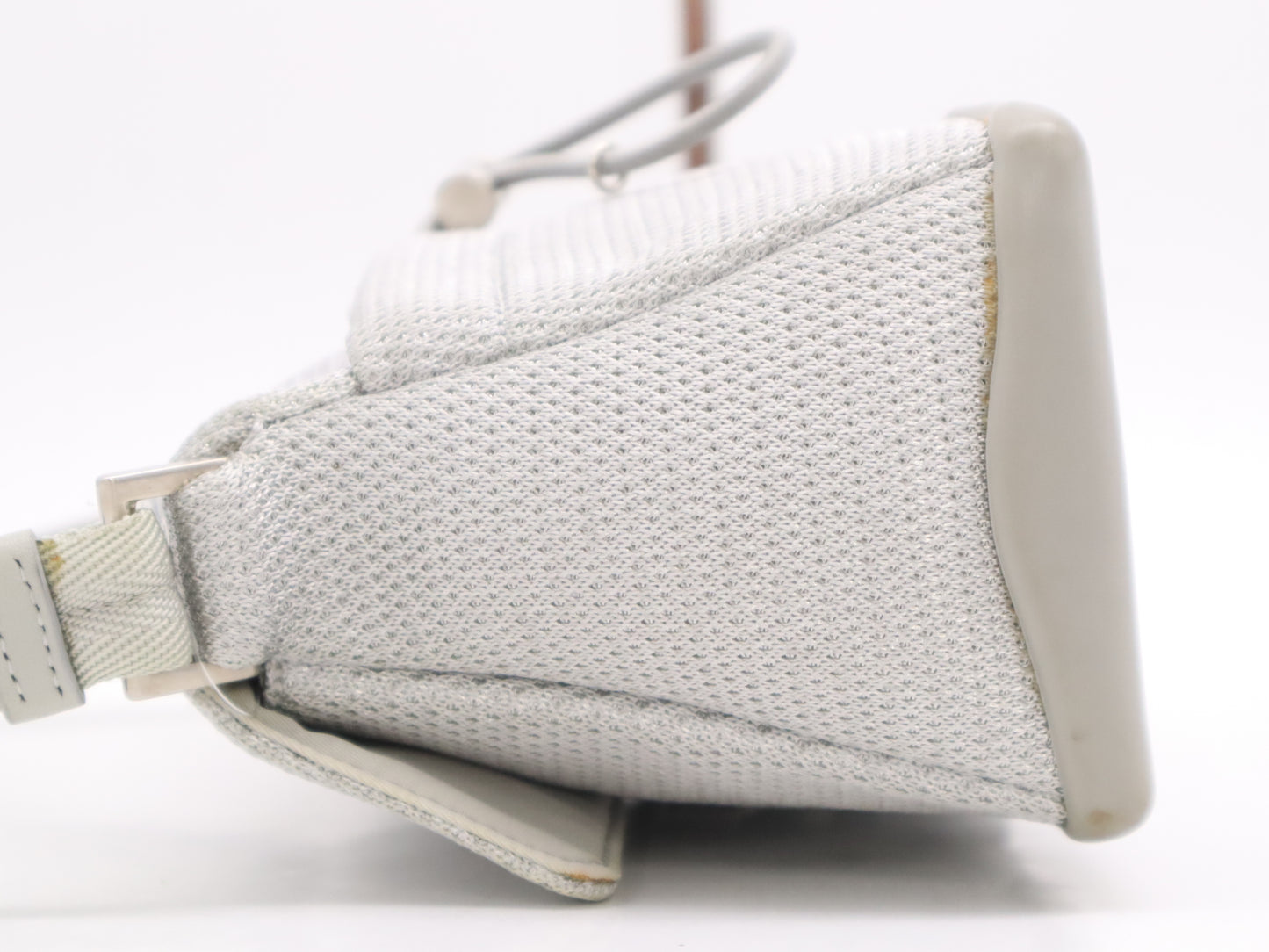 PRADA Prada Sport Mini Handbag Mesh Nylon Gray Handbag