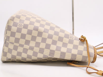 LOUIS VUITTON N41361 Azure Neverfull MM Tote Bag