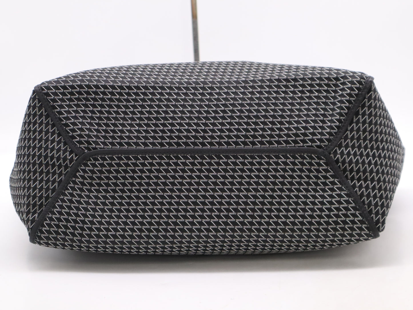 Jacquard x Leather K-VAL Medium Tote Bag, Black, with Dust Bag