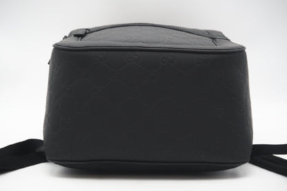 GUCCI GG Rubber Effect Backpack Black 520981 Backpack