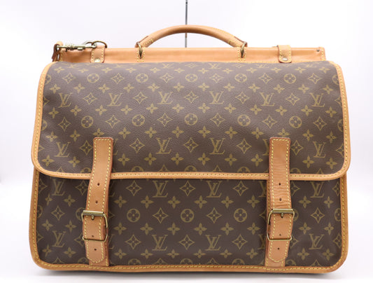 LOUIS VUITTON M58122 Monogram Sac Clever Tote Bag with Strap