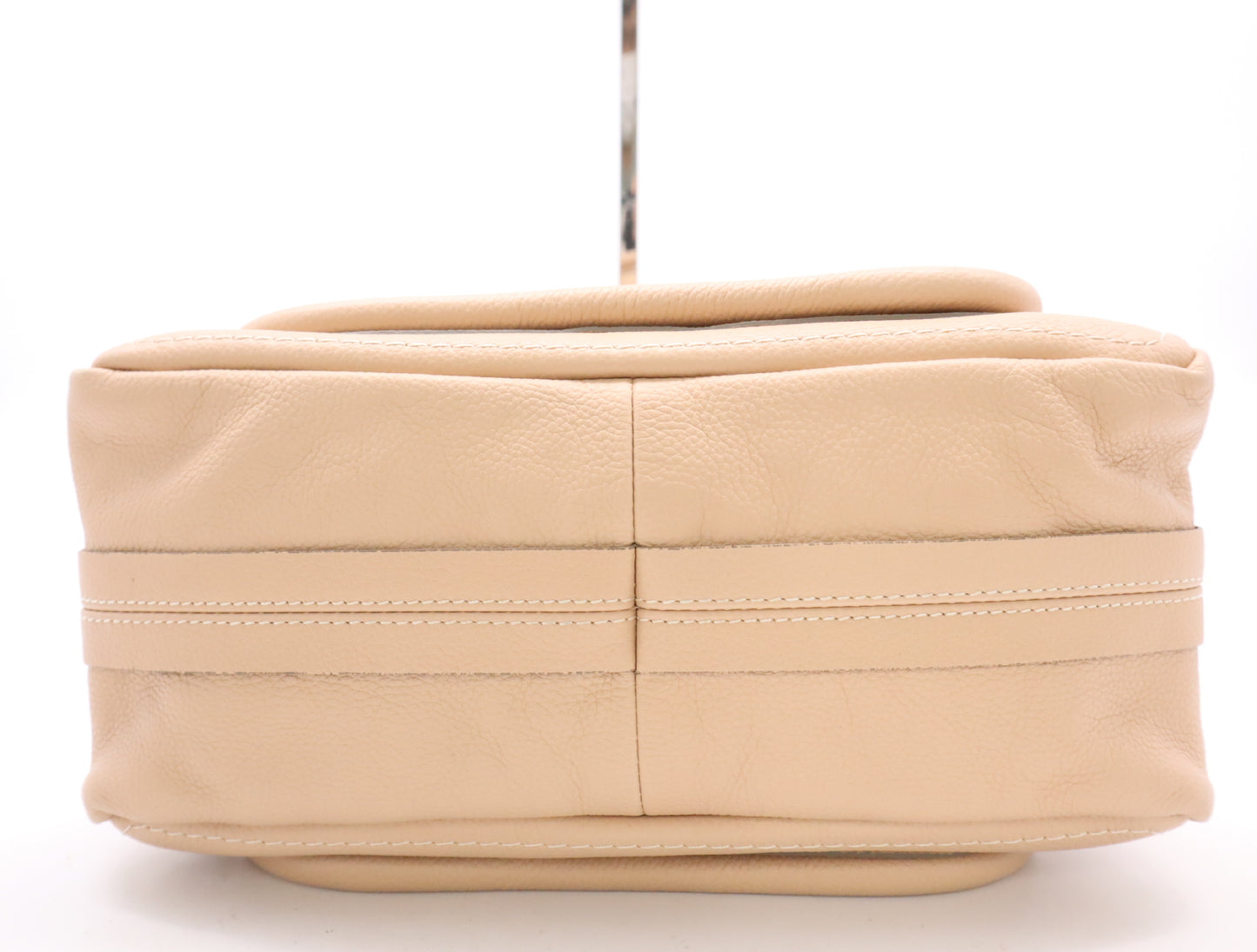 Chloe Leather Paraty Handbag Beige