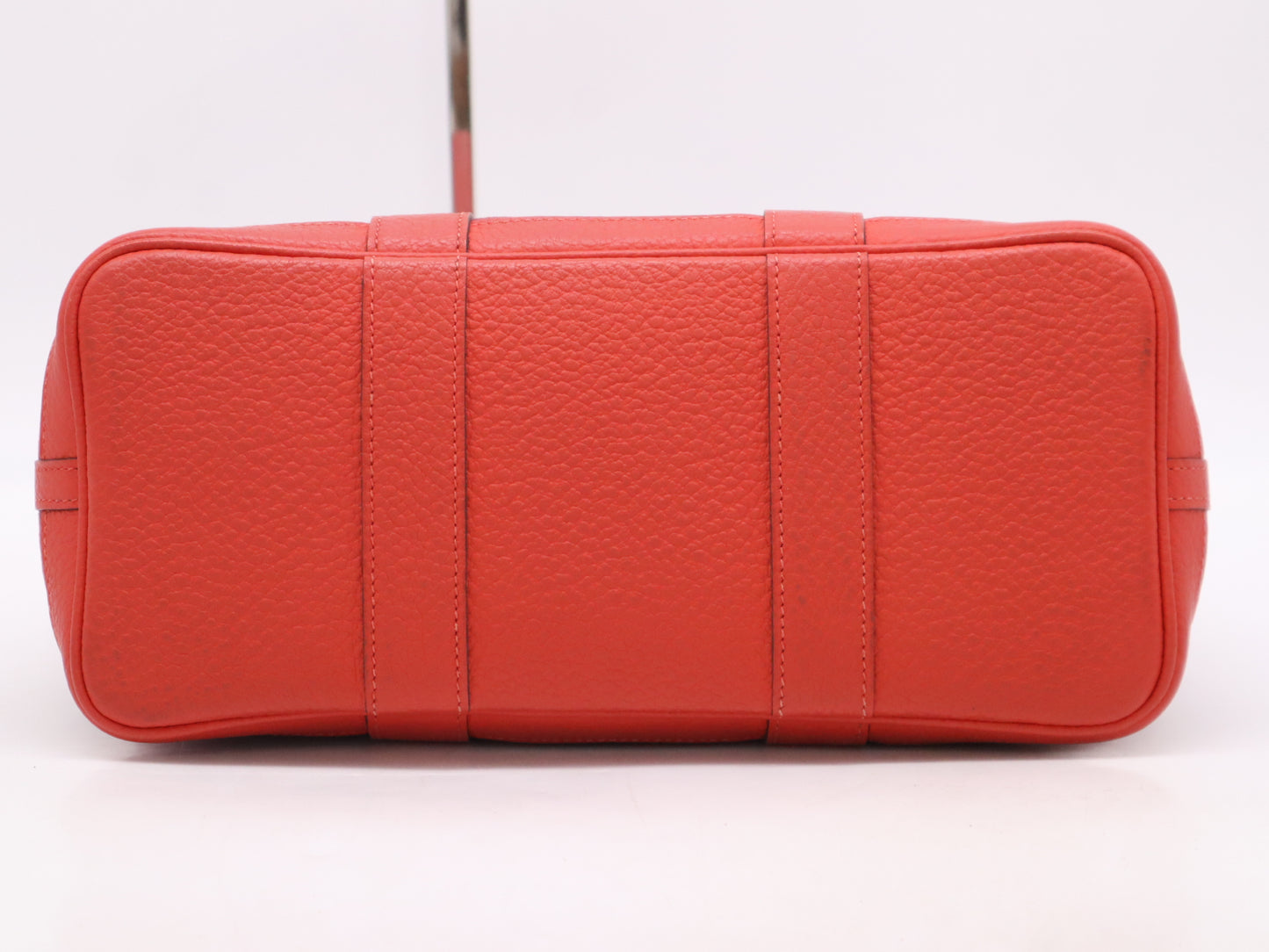 HERMES Toile x Negonda Garden Party Handbag Rouge A Stamp 2017 Handbag