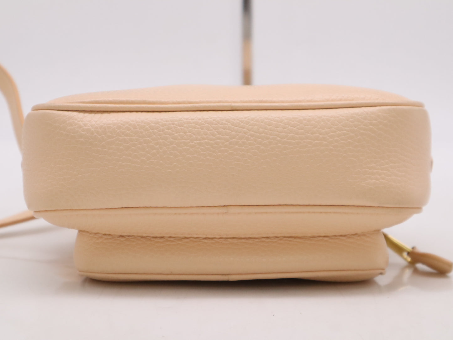 BURBERRY Leather Shoulder Bag/Camera Bag in Peach Pink with Dust Bag