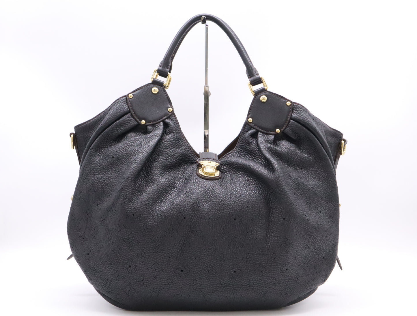 LOUIS VUITTON Mahina M95765 Mahina L Noir Shoulder Bag