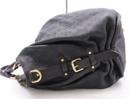 LOUIS VUITTON Mahina M95765 Mahina L Noir Shoulder Bag