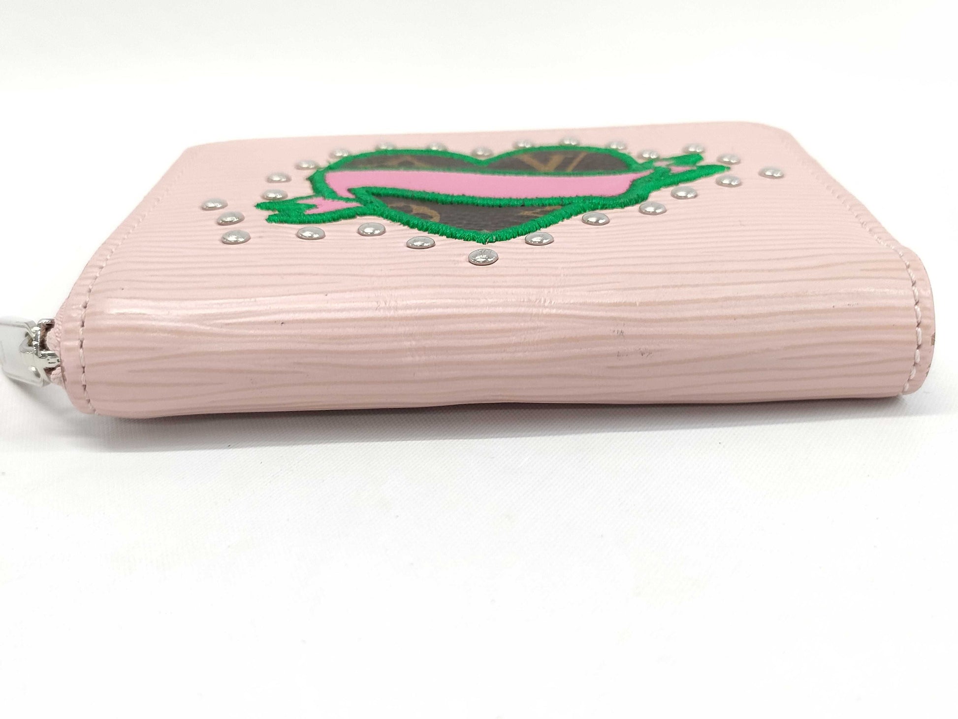 LOUIS VUITTON M63723 EpiStories Zippy Coin Purse Pink Wallet