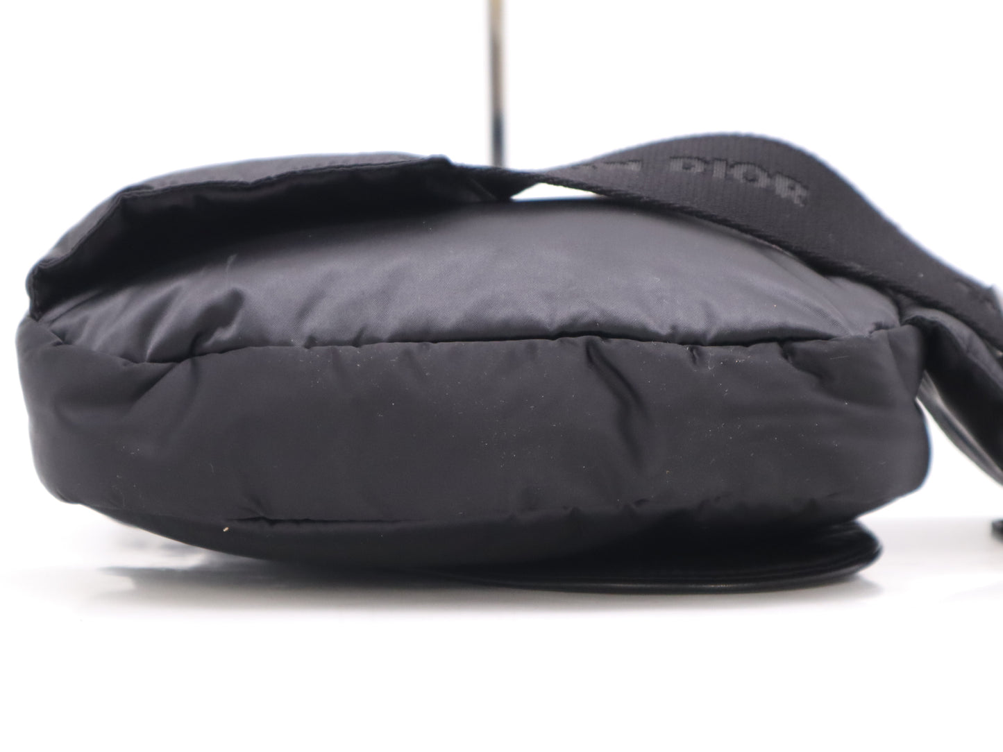 Dior Nylon Saddle Bag Body Bag Black Shoulder Bag