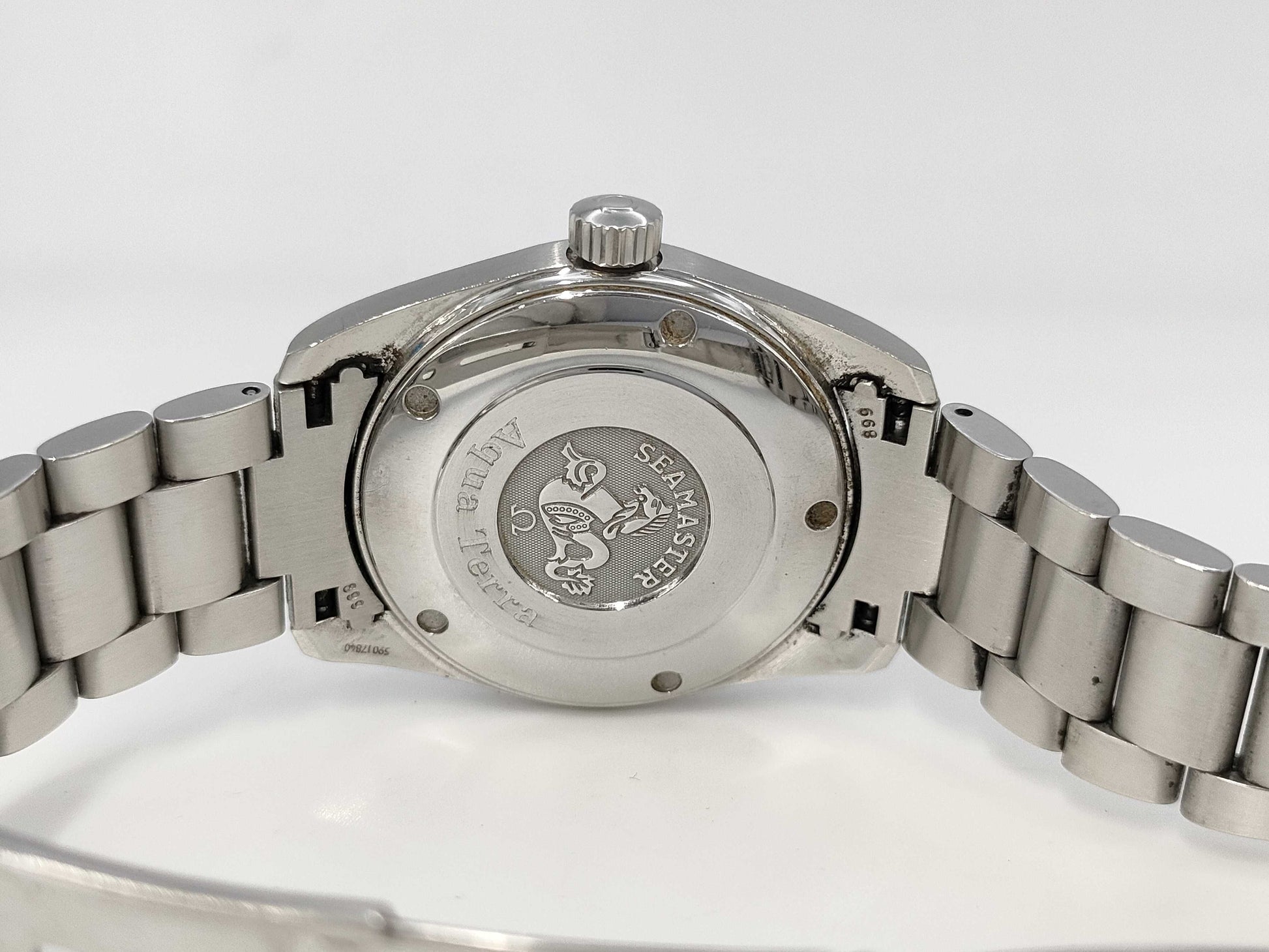 OMEGA Seamaster 2518.50 59017840 Quartz Black Dial Men's Watch