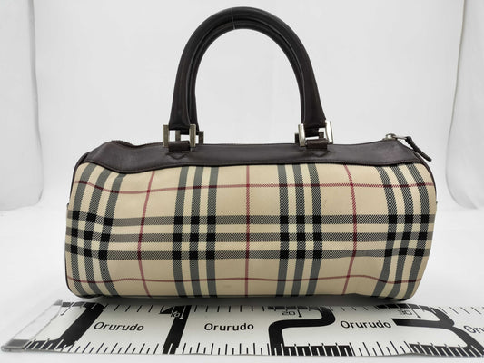 BURBERRY Nova Check Handbag Handbag Handbag