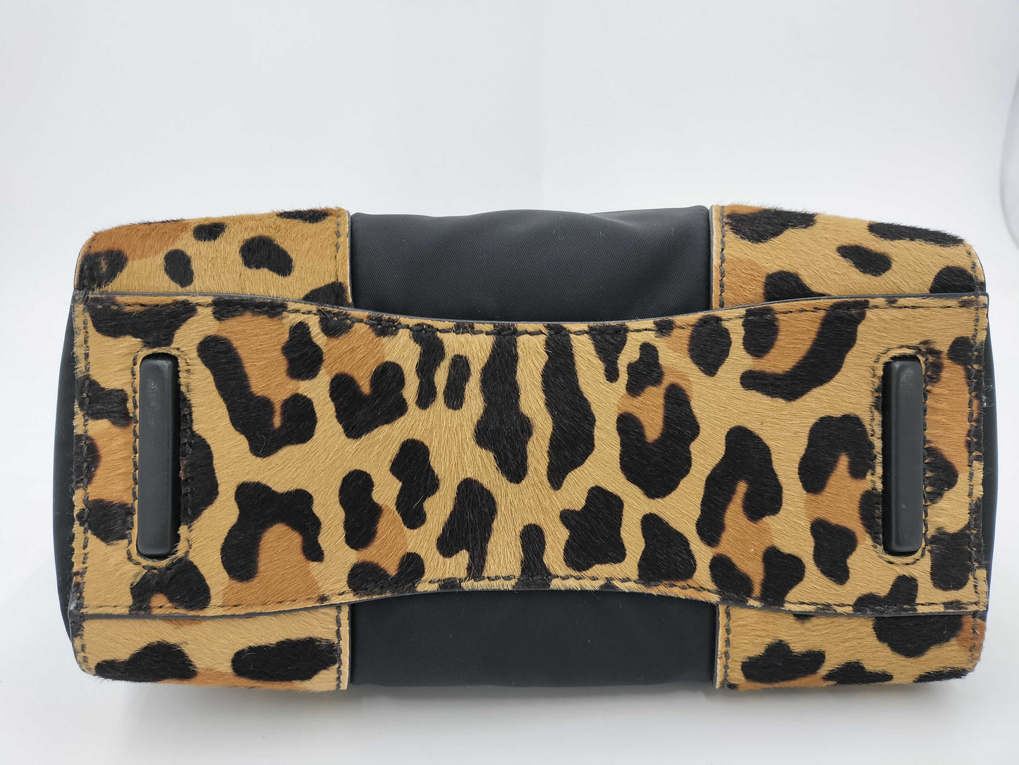 PRADA Prada Harako Ostrich Handbag 2-way Handbag