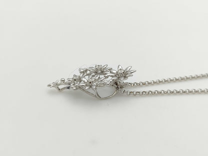 TASAKI D0.16ct K18WG 8.0g Necklace 