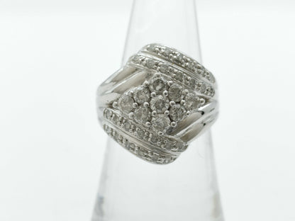 D1.00ct PT900 11.6g Ring 