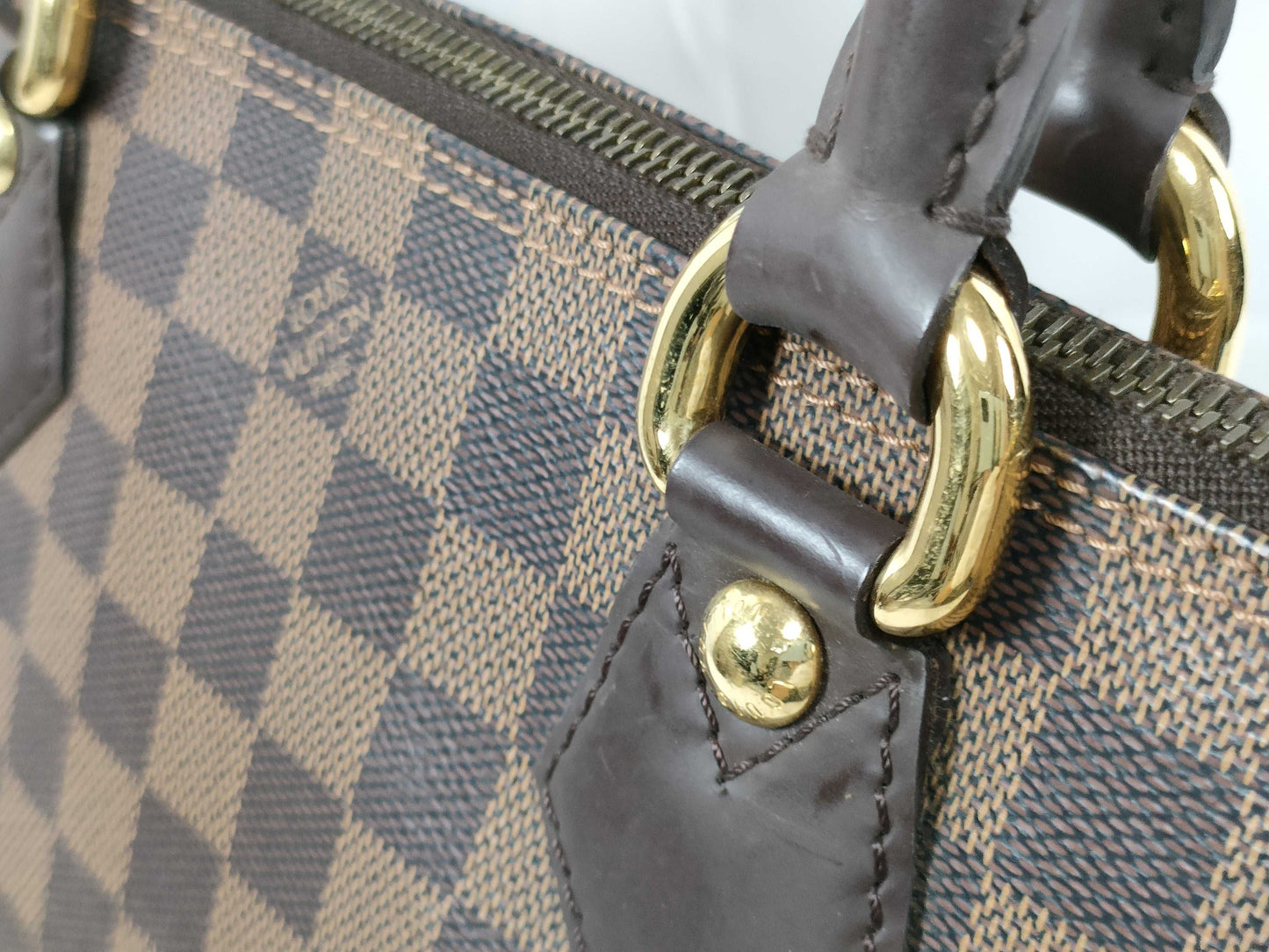 LOUIS VUITTON Damier Saleya Tote Bag