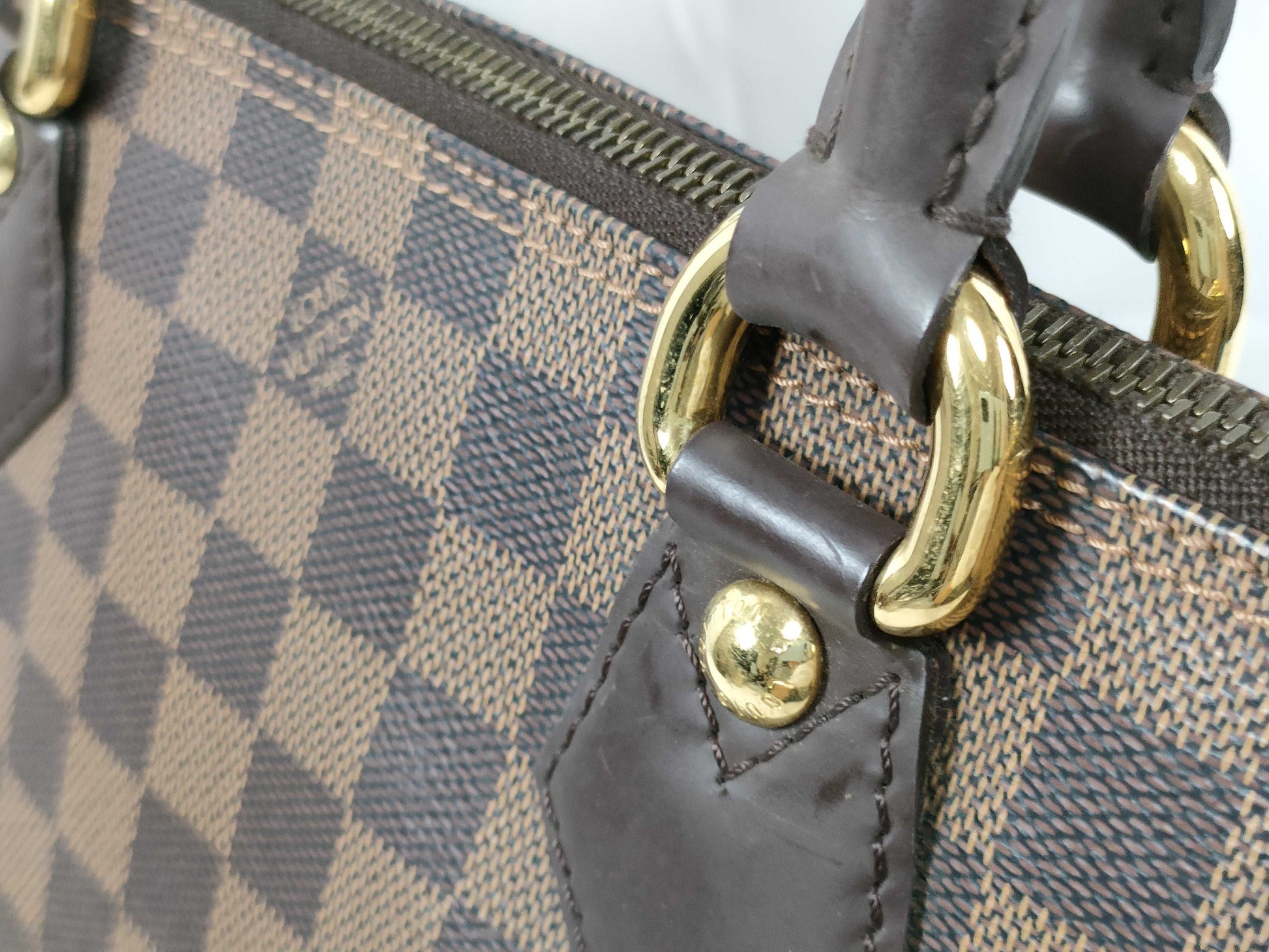 LOUIS VUITTON Damier Saleya Tote Bag