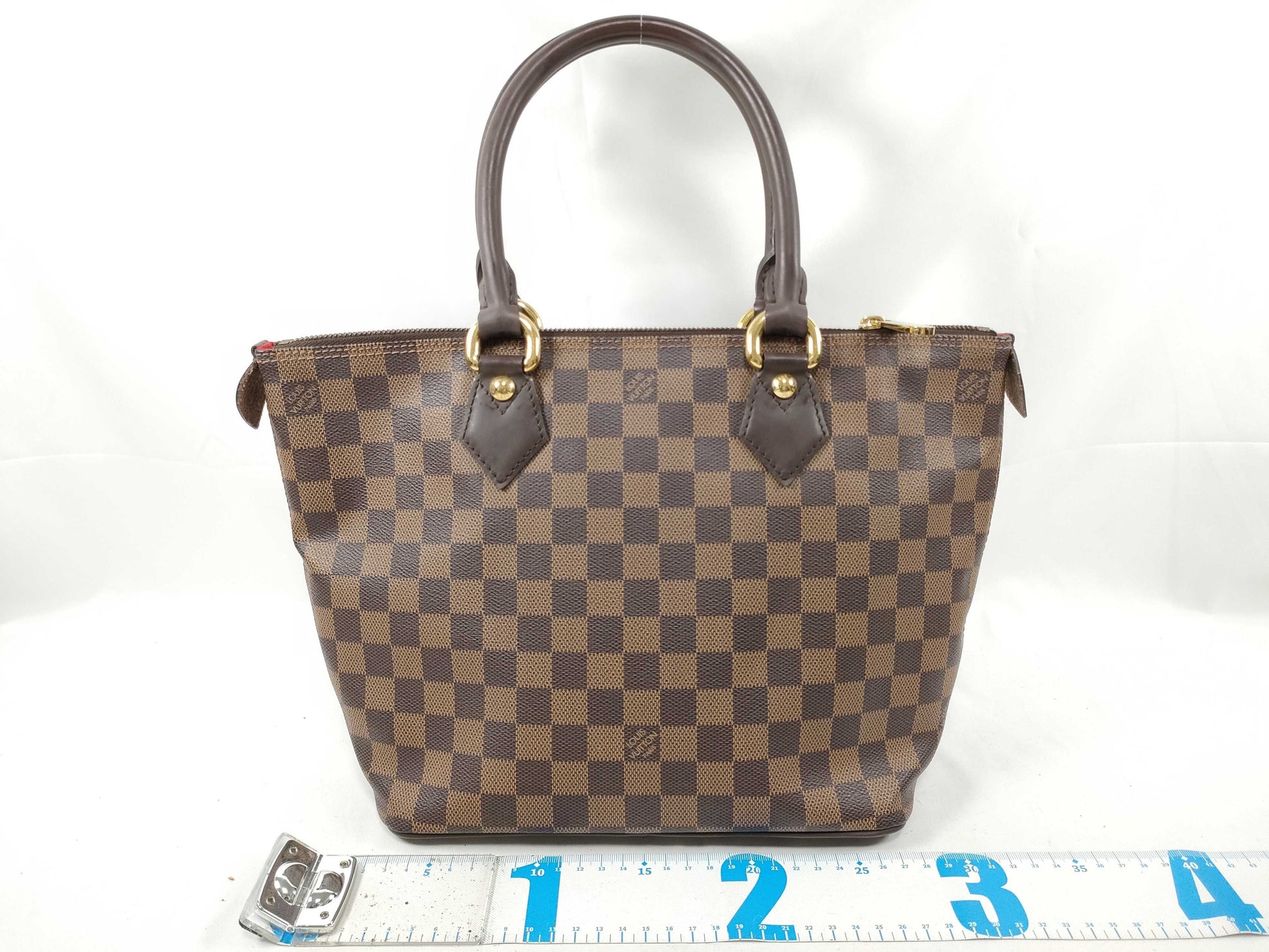 LOUIS VUITTON Damier Saleya Tote Bag