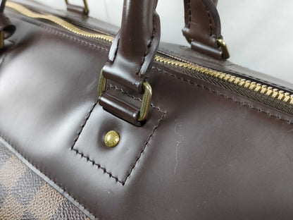 LOUIS VUITTON Damier Greenwich Boston Bag