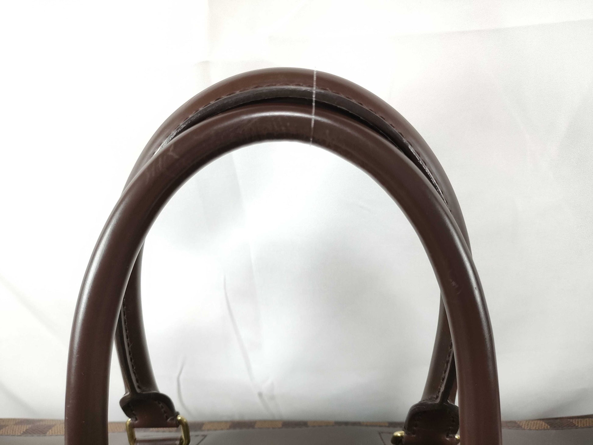 LOUIS VUITTON Damier Greenwich Boston Bag