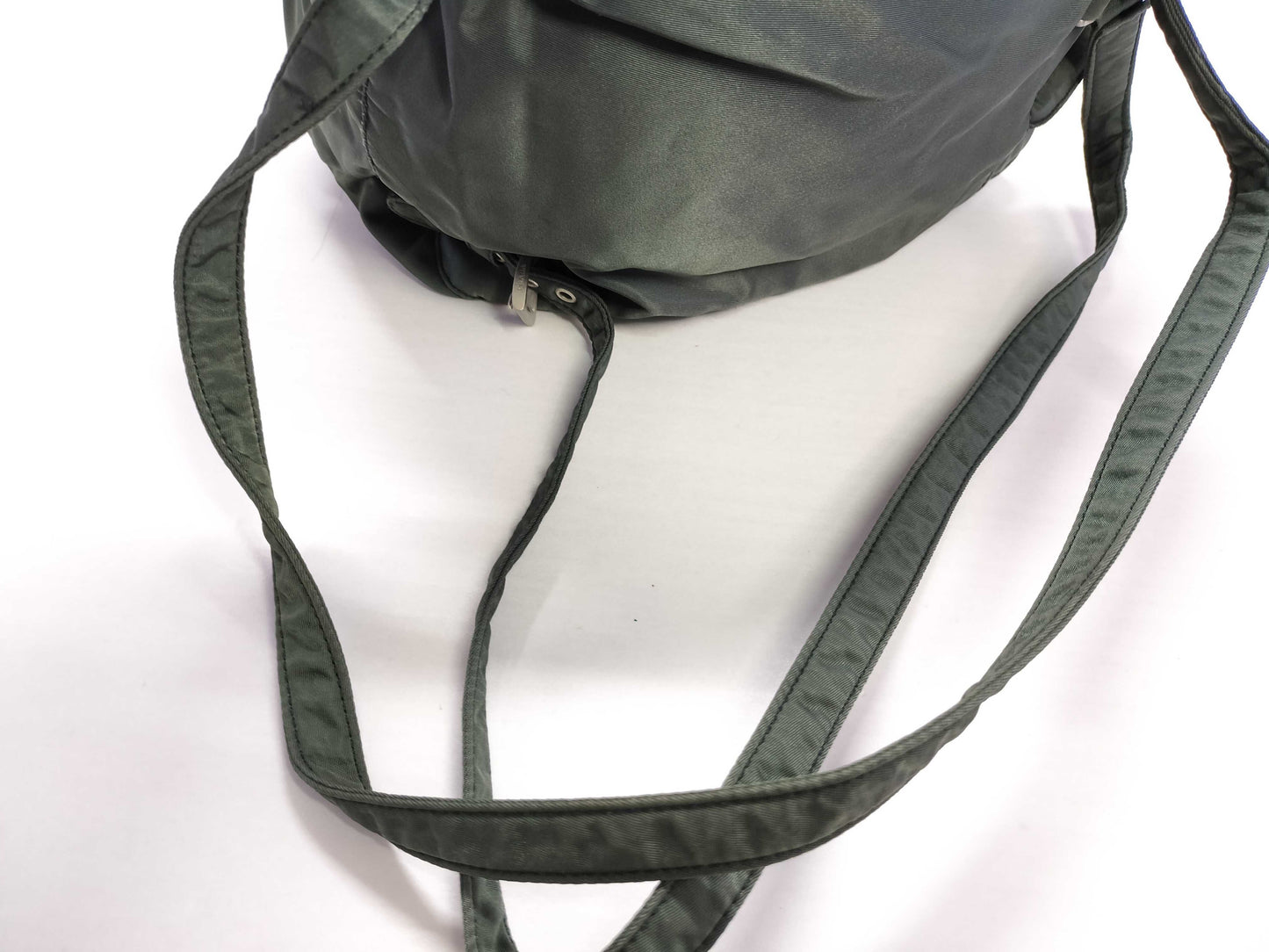PRADA Nylon Prada Nylon Backpack Green Backpack