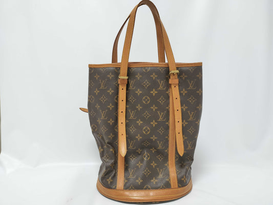 LOUIS VUITTON Monogram Bucket GM Shoulder Bag