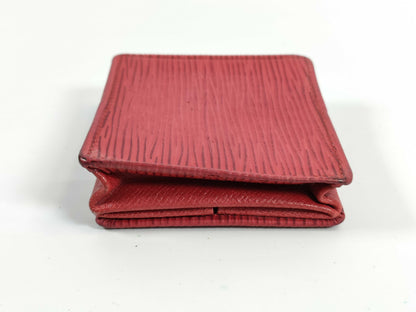 LOUIS VUITTON Epi Louis Vuitton Epi Coin Case Coin Case