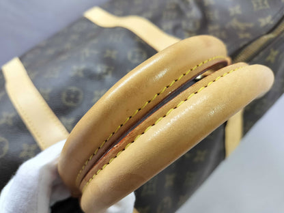 LOUIS VUITTON Monogram Keepall Bandouliere Boston Bag