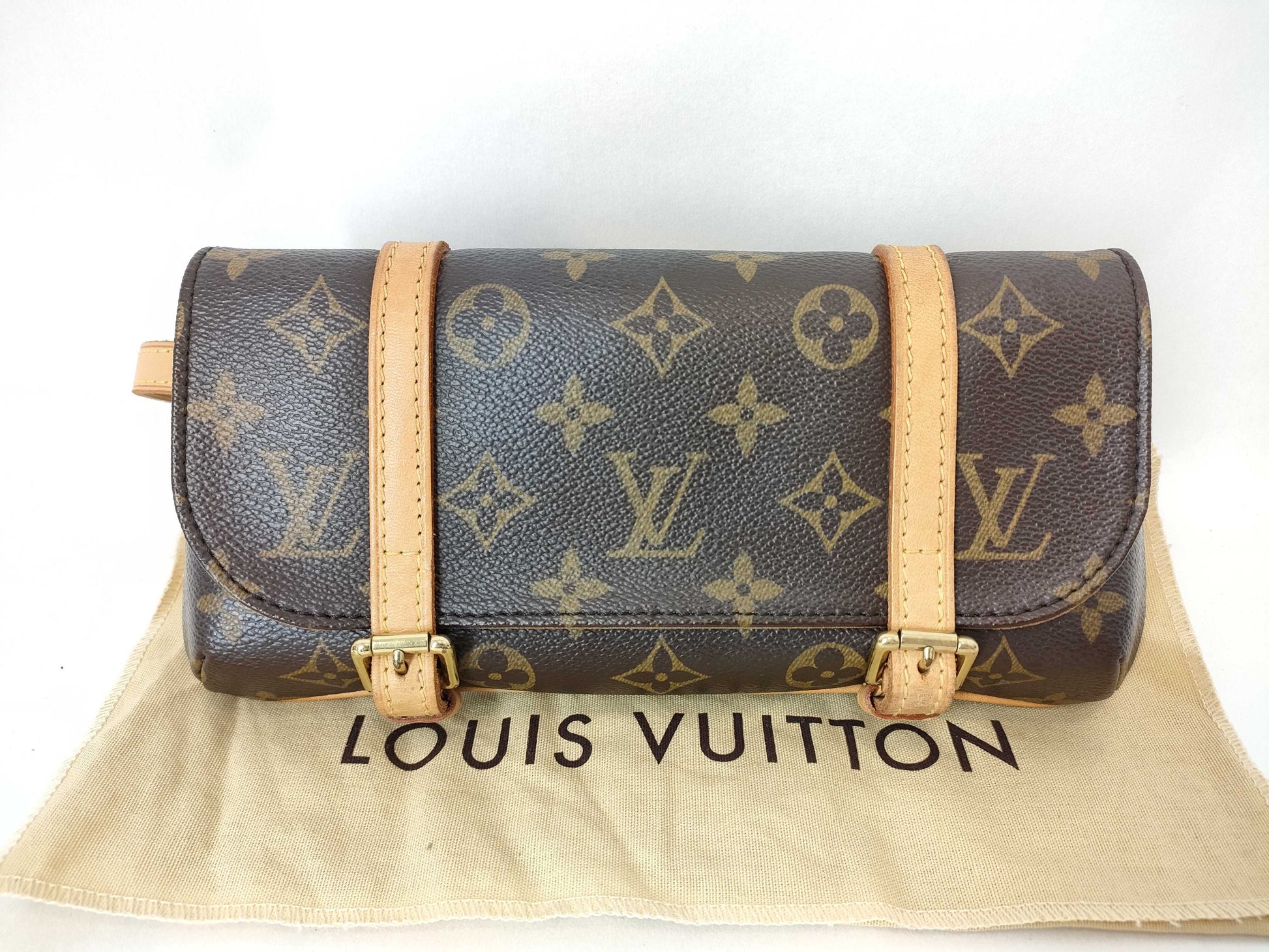 LOUIS VUITTON Monogram Pochette Marel Waist Bag