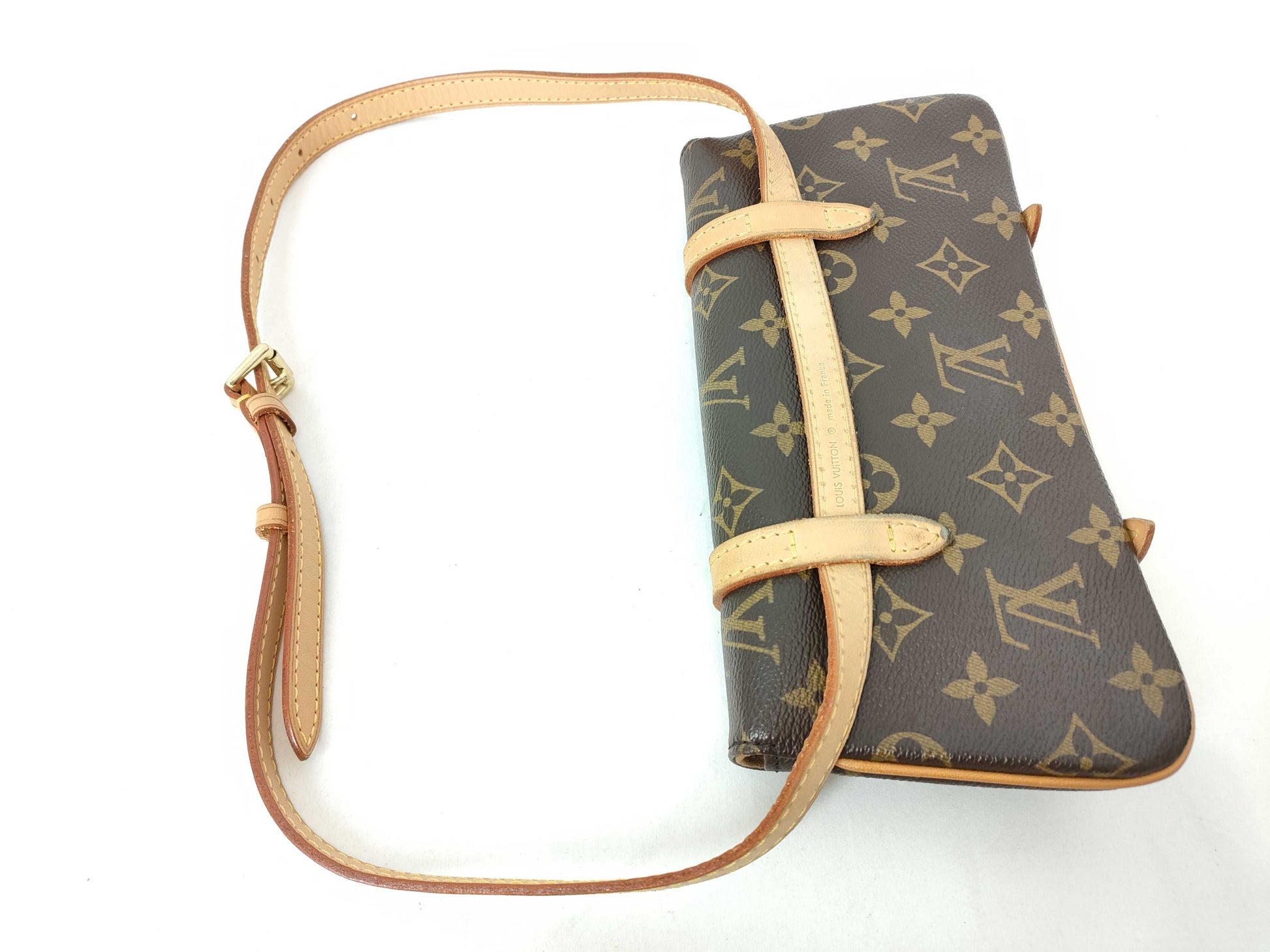 LOUIS VUITTON Monogram Pochette Marel Waist Bag