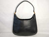 Salvatore Ferragamo Gancini Ferragamo 7657 Hobo Bag, Gancini Leather, Black Handbag