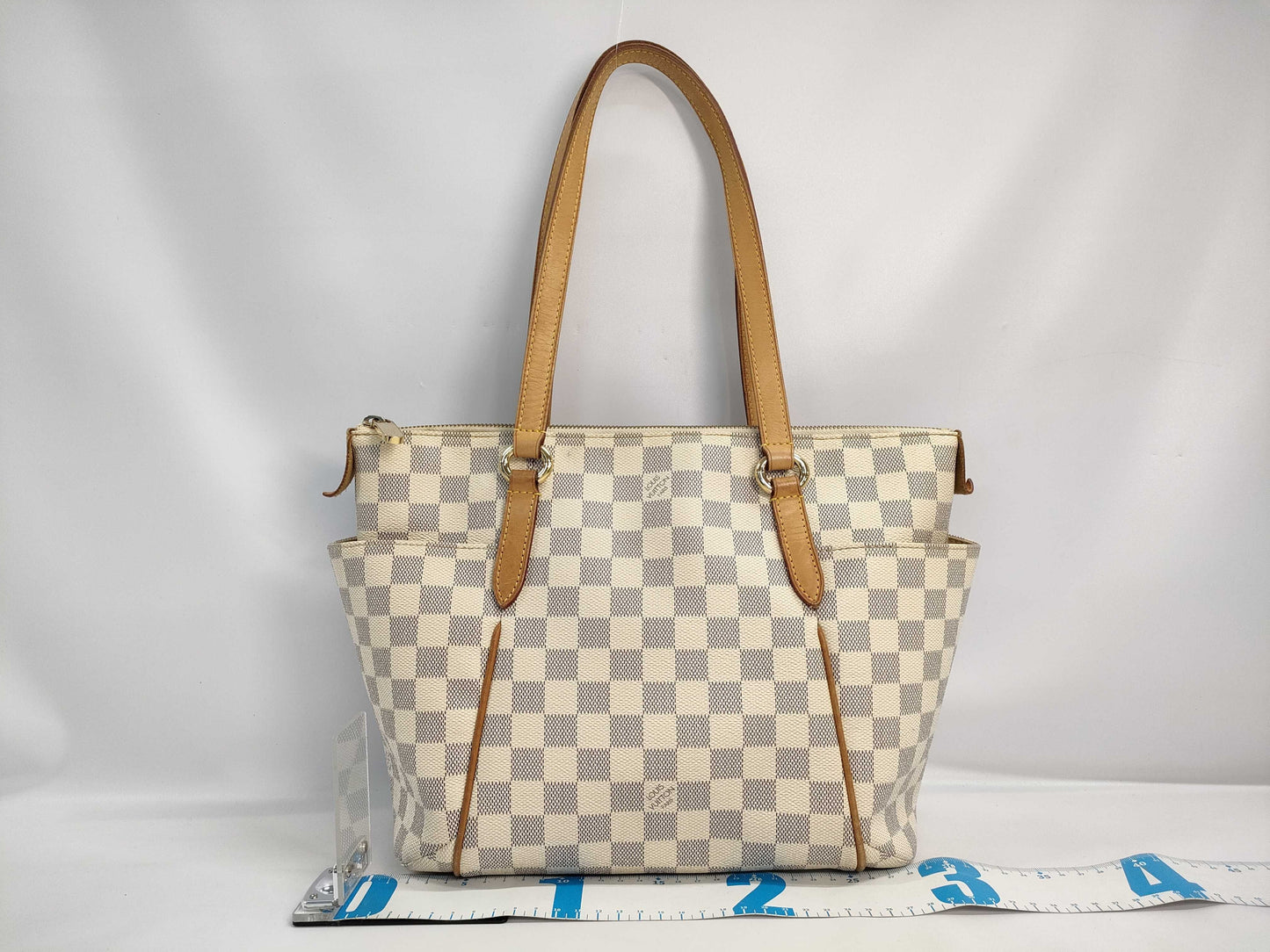 LOUIS VUITTON Damier Azur Totally PM Bag
