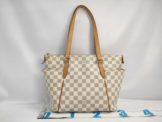 LOUIS VUITTON Damier Azur Totally PM Bag