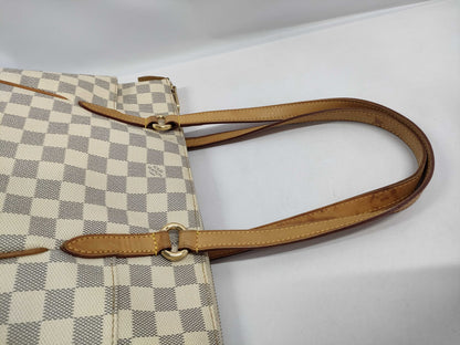 LOUIS VUITTON Damier Azur Totally PM Bag