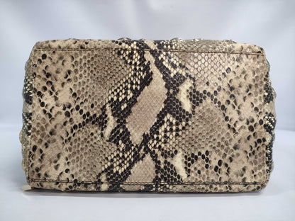 JIMMY CHOO Python Star Tote Bag