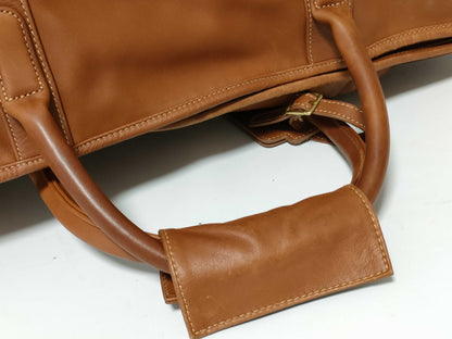 COACH Boston Bag, Old Coach Calfskin Brown G7B-502T Boston Bag