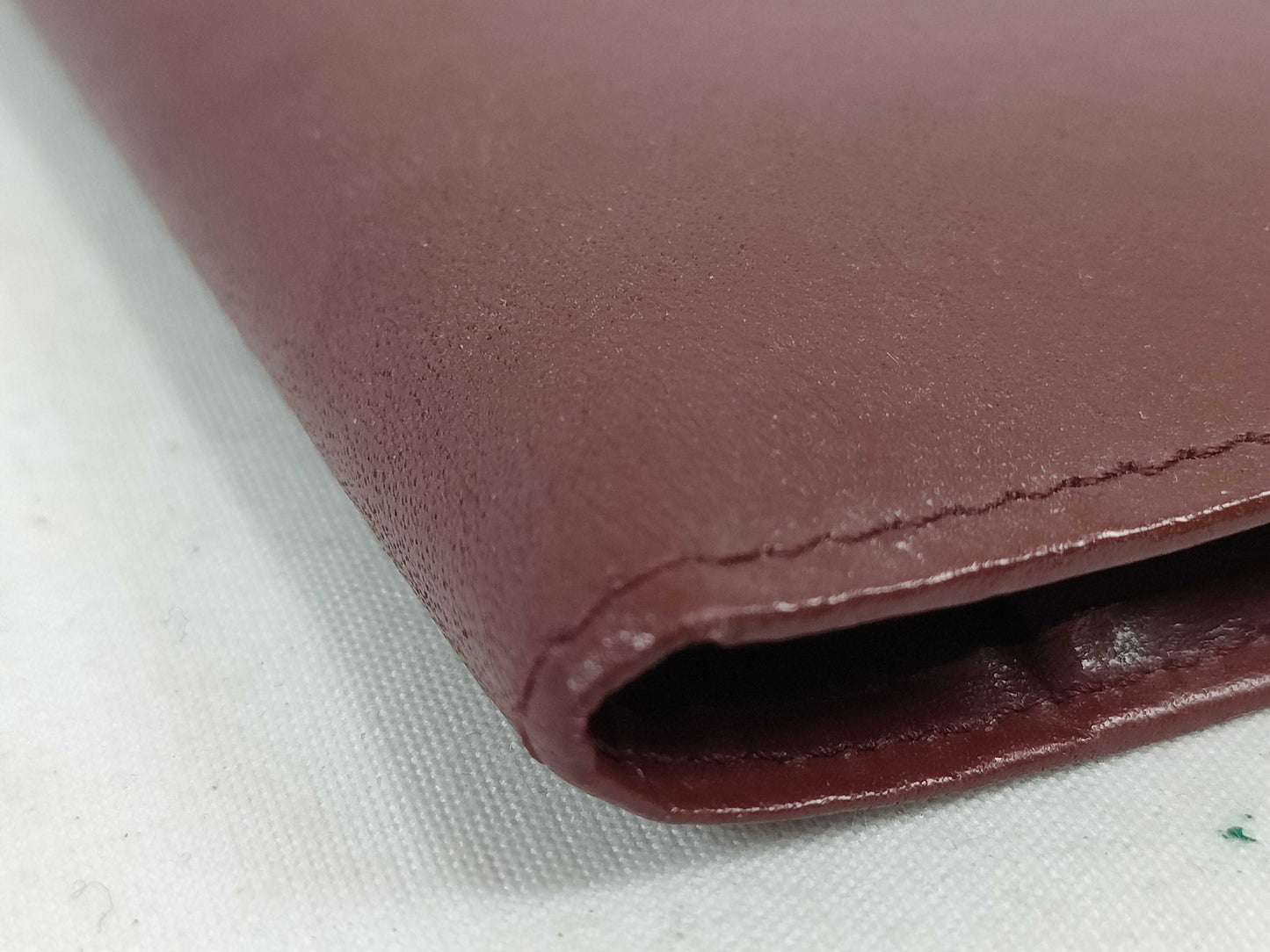 Cartier Must Wallet Must Line Calfskin Bordeaux Wallet