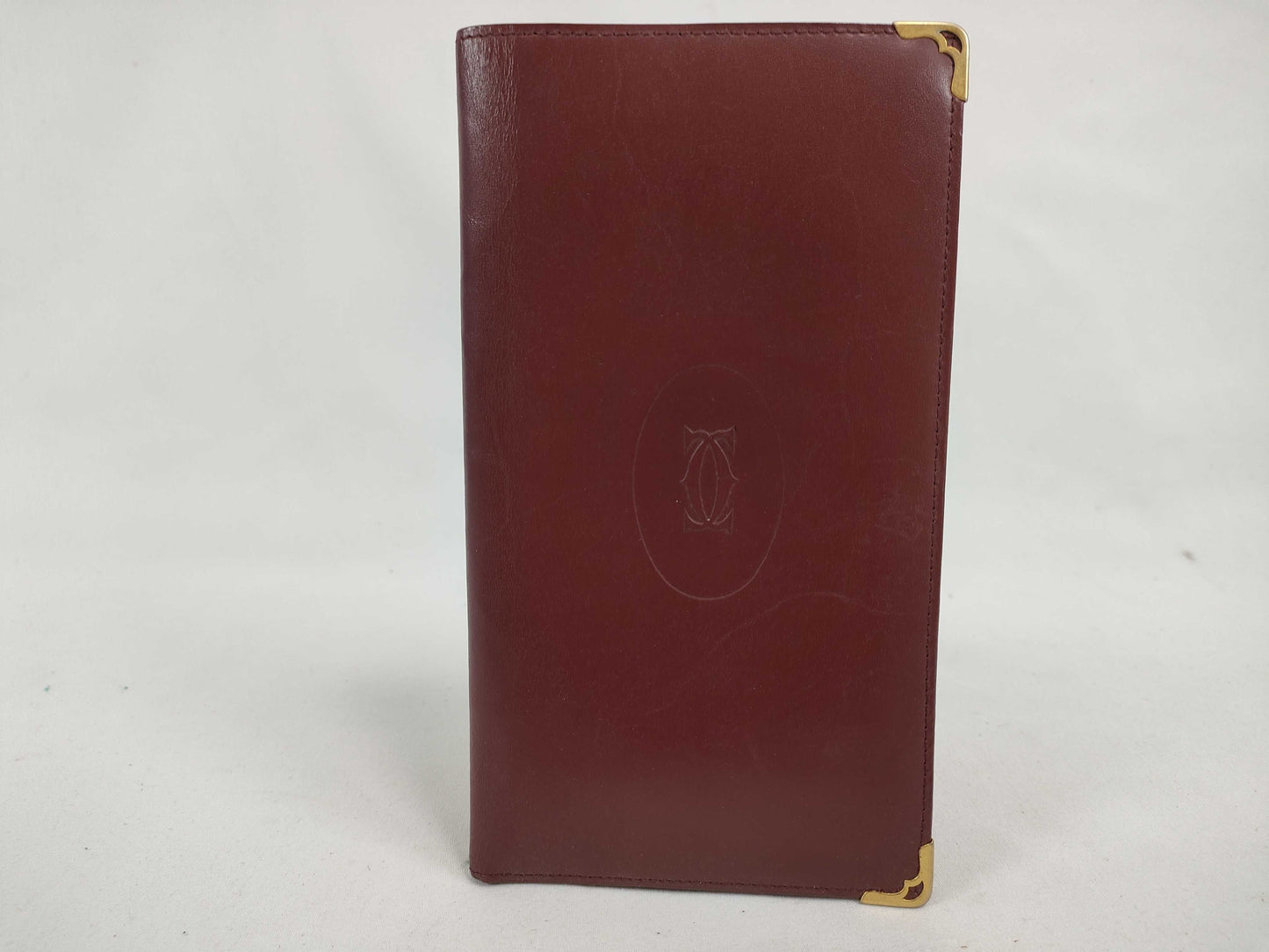 Cartier Must Wallet Must Line Calfskin Bordeaux Wallet