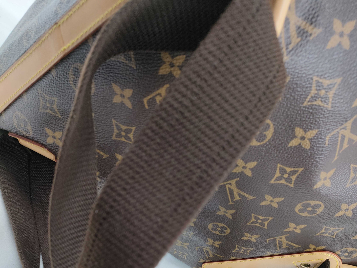 LOUIS VUITTON Monogram Sac Adobo Fall Backpack