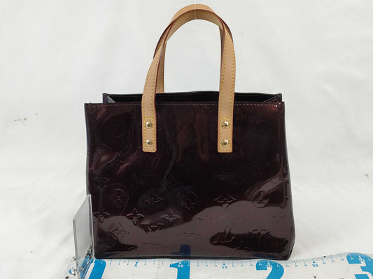 LOUIS VUITTON Vernis Lead PM M91993 Vernis MI1097 Tote Bag