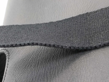 HERMES Valparaiso MM Handbag Black Handbag