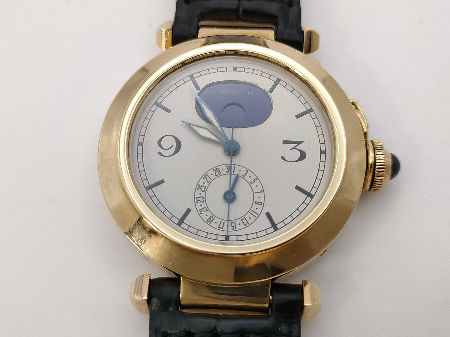 Cartier Pasha Pasha W3000151 T100089 30001 Quartz 18K Gold Men's Watch