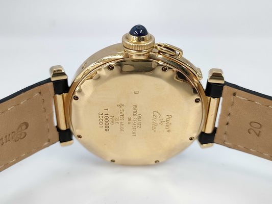 Cartier Pasha Pasha W3000151 T100089 30001 Quartz 18K Gold Men's Watch