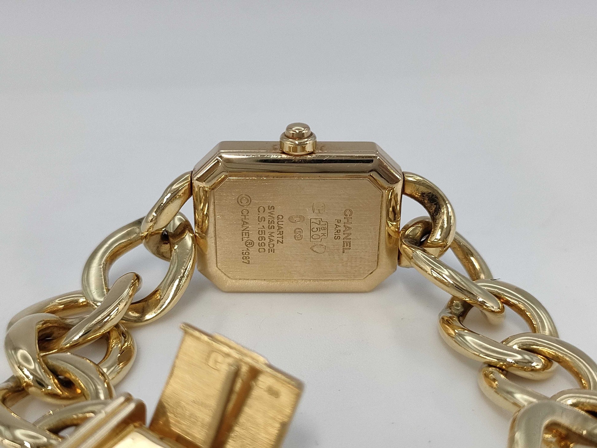 CHANEL Premiere M H0003 CS15690 Quartz K18 Women's Watch